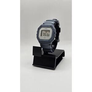 Casio Men's Watch Chronograph Grey Digital Dial Blue Resin Strap W218HC-2AVCF